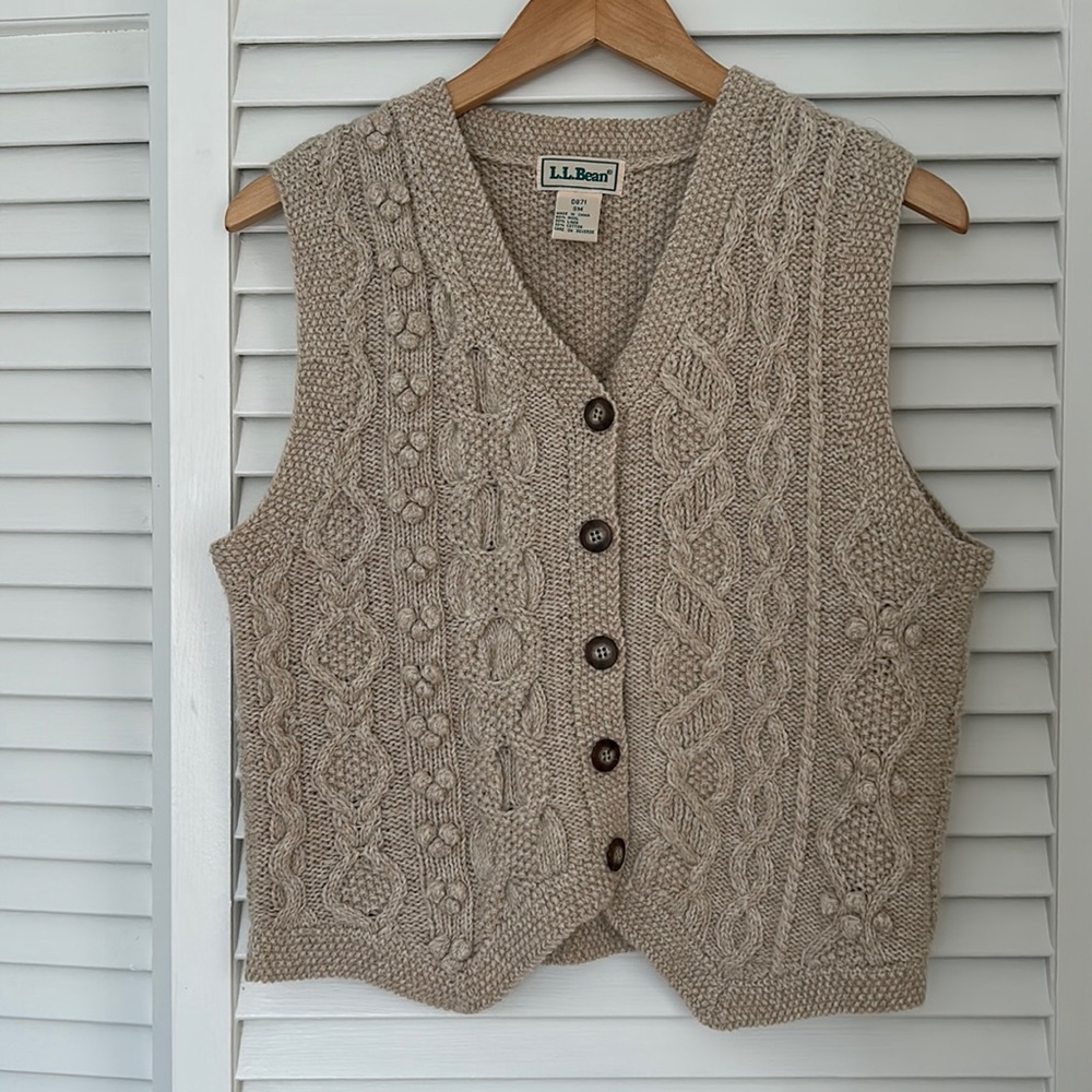 L.L. Bean Wool Vest